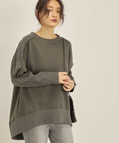 SHIPS / シップス カットソー（半袖以外） | Giboulee:切り替え クルーネック ロングスリーブ プルオーバー◇