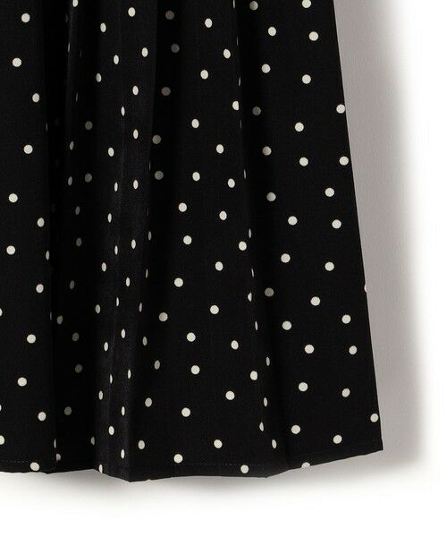 SHIPS / シップス ロング・マキシ丈ワンピース | 〈手洗い可能〉ドット / 花柄 バンドカラー サイド プリーツ ワンピース | 詳細23