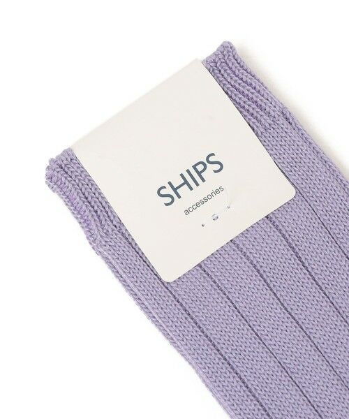 SHIPS for women / シップスウィメン ソックス | ワイドリブソックス | 詳細1