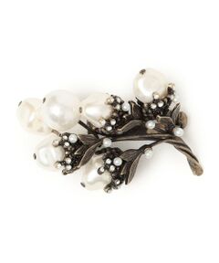 SHIPS / シップス ブローチ・コサージュ | little black:アンティークパールモチーフブローチ