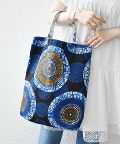 【SHIPS any別注】BINDU: バティック シャイニー コンビトートバッグ 23SS