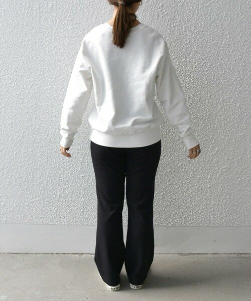 SHIPS for women / シップスウィメン スウェット | 【SHIPS any別注】THE KNiTS: WHITMAN ロゴ プリント & 刺繍 スウェット | 詳細22