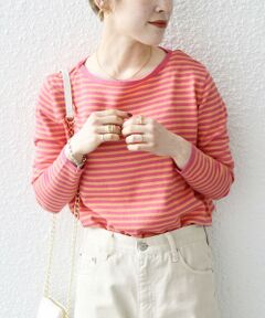 SHIPS / シップス ニット・セーター | SHIPS any: オーガニックコットン カラフル ボートネック プルオーバー