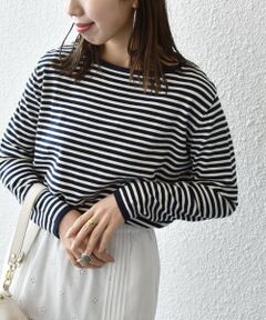 SHIPS / シップス ニット・セーター | SHIPS any: オーガニックコットン カラフル ボートネック プルオーバー