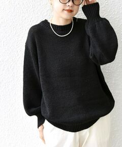 SHIPS / シップス ニット・セーター | SHIPS any:〈手洗い可能〉テープヤーン ドルマン プルオーバー