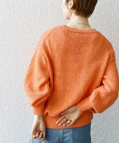 SHIPS / シップス ニット・セーター | SHIPS any:〈手洗い可能〉テープヤーン ドルマン プルオーバー