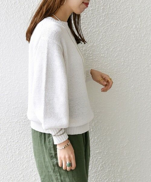 SHIPS / シップス ニット・セーター | SHIPS any:〈手洗い可能〉テープヤーン ドルマン プルオーバー | 詳細6