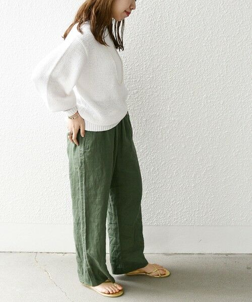 SHIPS / シップス ニット・セーター | SHIPS any:〈手洗い可能〉テープヤーン ドルマン プルオーバー | 詳細9