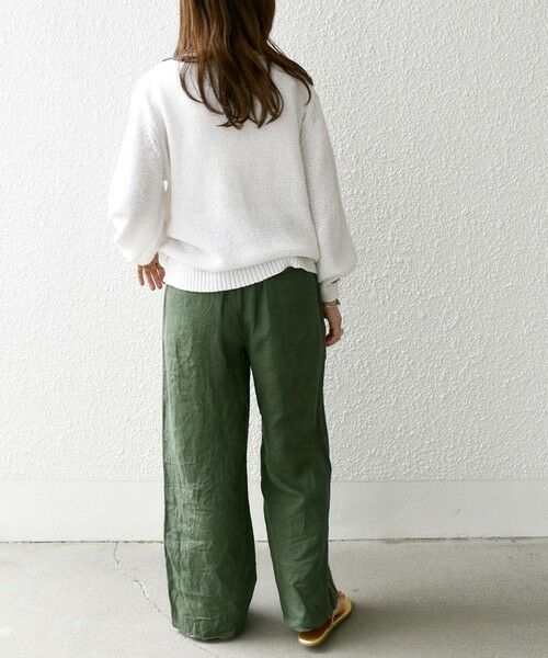 SHIPS / シップス ニット・セーター | SHIPS any:〈手洗い可能〉テープヤーン ドルマン プルオーバー | 詳細10