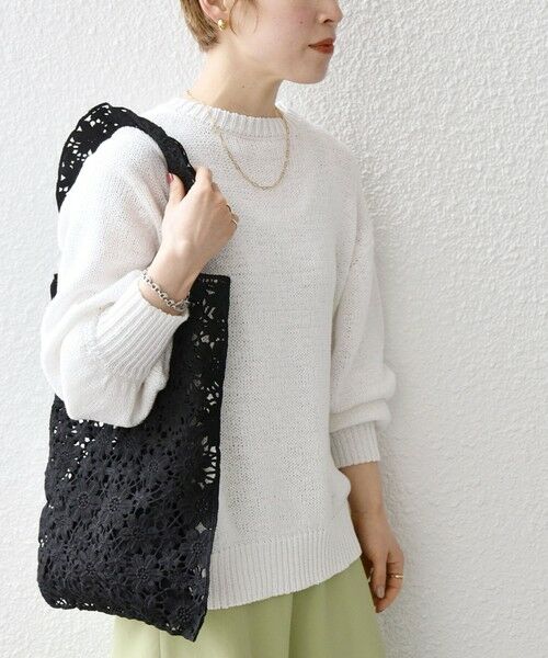 SHIPS / シップス ニット・セーター | SHIPS any:〈手洗い可能〉テープヤーン ドルマン プルオーバー | 詳細13