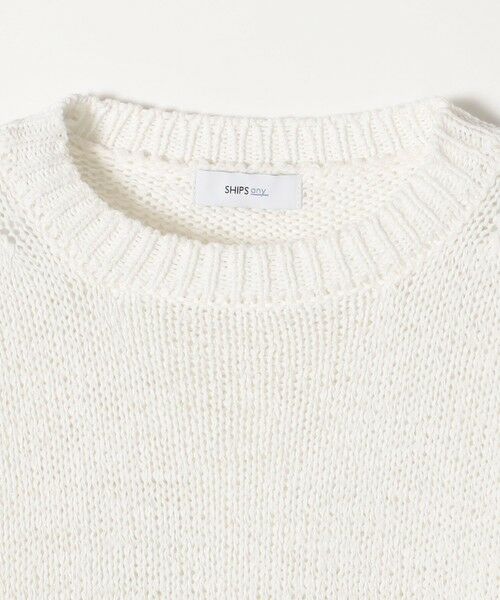 SHIPS / シップス ニット・セーター | SHIPS any:〈手洗い可能〉テープヤーン ドルマン プルオーバー | 詳細2