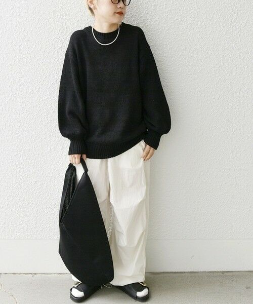 SHIPS / シップス ニット・セーター | SHIPS any:〈手洗い可能〉テープヤーン ドルマン プルオーバー | 詳細22