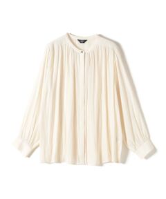 SHIPS / シップス シャツ・ブラウス | SHIPS Colors:〈洗濯機可能〉サテンギャザーブラウス