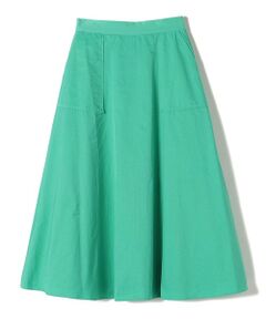 SHIPS Colors:〈洗濯機可能〉ポケット フレア スカート