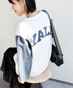 *HAWAII / YALE カレッジ ロゴ ベースボール TEE◇