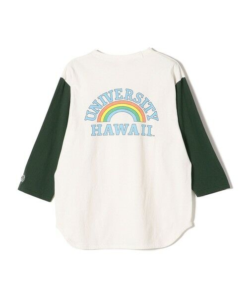 SHIPS for women / シップスウィメン Tシャツ | *HAWAII / YALE カレッジ ロゴ ベースボール TEE◇ | 詳細3