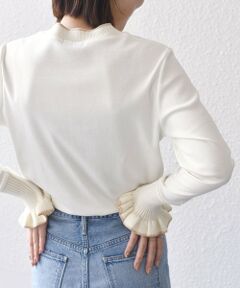 SHIPS / シップス カットソー | *〈洗濯機可能〉ポイント カラー ニット ドッキング カットソー ◇