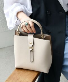 SHIPS / シップス ショルダーバッグ | SHIPS any: バイカラー2WAY スクエア ショルダー バッグ