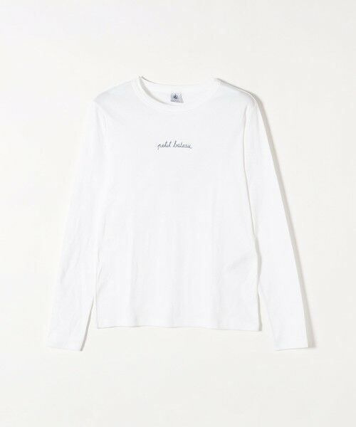 SHIPS for women / シップスウィメン Tシャツ | 【SHIPS any別注】PETIT BATEAU: ロングスリーブ Tシャツ 23SS | 詳細1