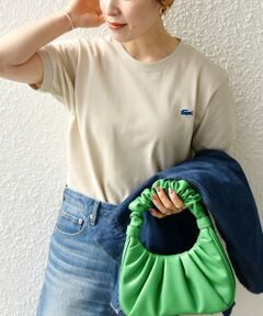 【SHIPS any別注】LACOSTE: PIQUE クルーネック Tシャツ 24SS