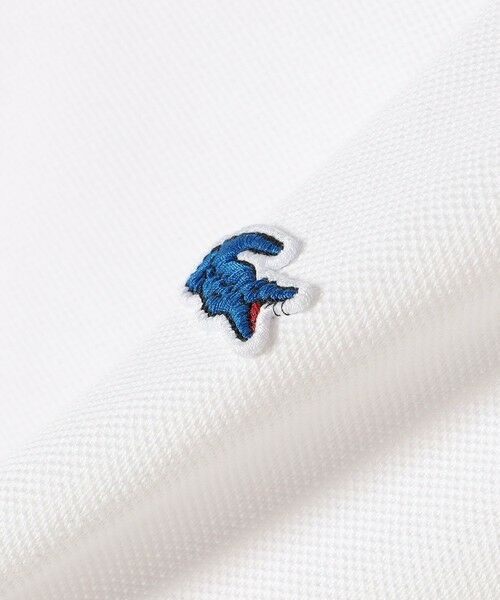 SHIPS for women / シップスウィメン Tシャツ | 【SHIPS any別注】LACOSTE: PIQUE クルーネック Tシャツ 24SS | 詳細4