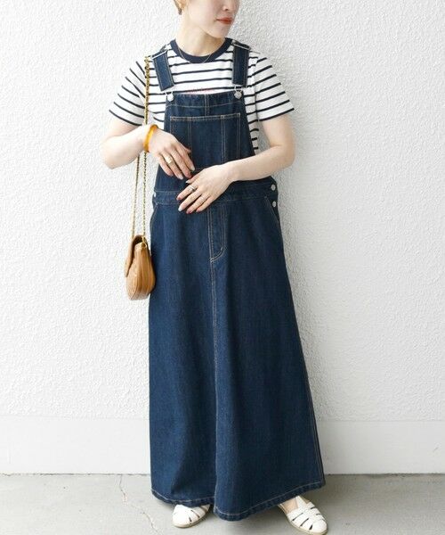 SHIPS for women / シップスウィメン Tシャツ | 【SHIPS any別注】PETIT BATEAU:〈洗濯機可能〉ロゴ プリント ボーダー 半袖 Tシャツ 23SS | 詳細5
