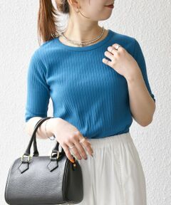 SHIPS / シップス Tシャツ | SHIPS any:〈洗濯機可能〉テレコ リブ ハーフスリーブ TEE