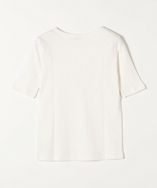 SHIPS / シップス Tシャツ | SHIPS any:〈洗濯機可能〉テレコ リブ ハーフスリーブ TEE | 詳細9