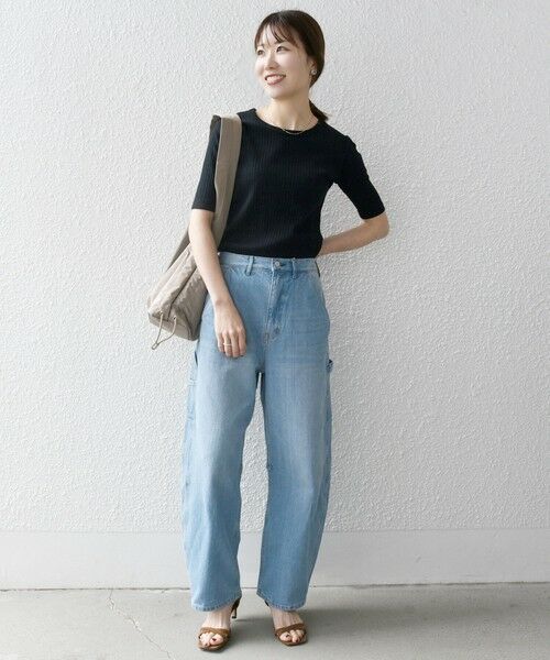 SHIPS / シップス Tシャツ | SHIPS any:〈洗濯機可能〉テレコ リブ ハーフスリーブ TEE | 詳細17