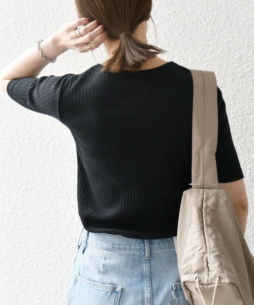 SHIPS / シップス Tシャツ | SHIPS any:〈洗濯機可能〉テレコ リブ ハーフスリーブ TEE | 詳細19