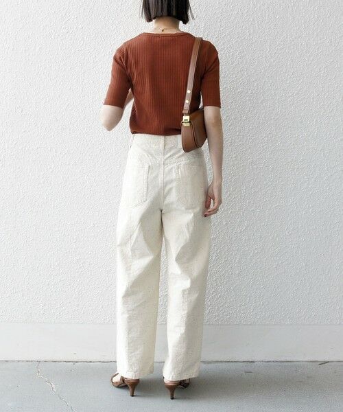 SHIPS / シップス Tシャツ | SHIPS any:〈洗濯機可能〉テレコ リブ ハーフスリーブ TEE | 詳細24