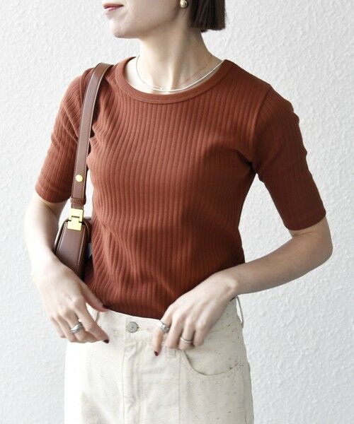 SHIPS / シップス Tシャツ | SHIPS any:〈洗濯機可能〉テレコ リブ ハーフスリーブ TEE | 詳細26