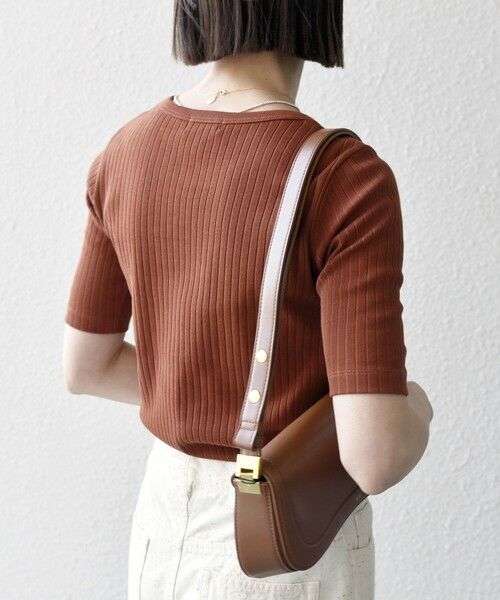 SHIPS / シップス Tシャツ | SHIPS any:〈洗濯機可能〉テレコ リブ ハーフスリーブ TEE | 詳細27