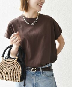 SHIPS / シップス Tシャツ | SHIPS any:〈抗菌防臭/洗濯機可能〉USAコットン フレンチスリーブ TEE