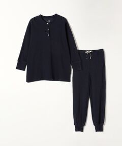 SHIPS any & cozy: ワッフル リラックスウェア セットアップ<WOMEN>