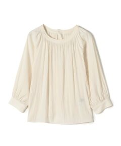 SHIPS / シップス シャツ・ブラウス | SHIPS Colors:〈洗濯機可能〉ヴィンテージサテン ギャザー9分袖ブラウス