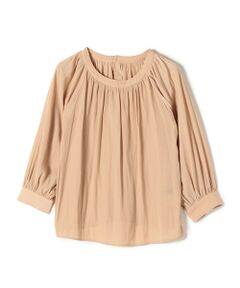 SHIPS / シップス シャツ・ブラウス | SHIPS Colors:〈洗濯機可能〉ヴィンテージサテン ギャザー9分袖ブラウス