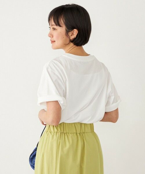 SHIPS for women / シップスウィメン Tシャツ | SHIPS Colors:〈洗濯機可能〉クロッシング フォト TEE | 詳細3