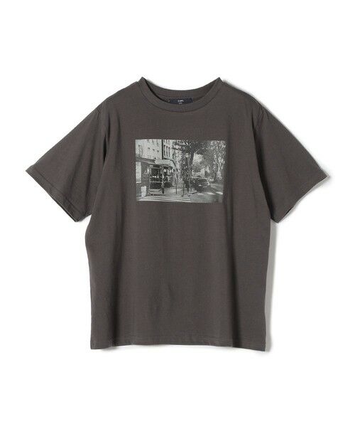SHIPS for women / シップスウィメン Tシャツ | SHIPS Colors:〈洗濯機可能〉クロッシング フォト TEE | 詳細16