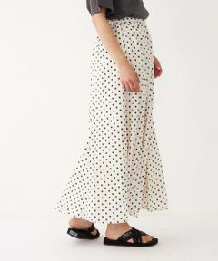 SHIPS / シップス ロング・マキシ丈スカート | SHIPS Colors:〈洗濯機可能〉ドット マーメイド スカート
