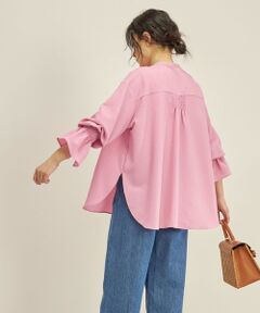 SHIPS / シップス シャツ・ブラウス | 〈洗濯機可能〉リンクル スキッパー ブラウス