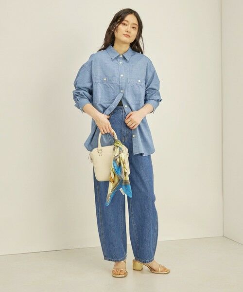 SHIPS / シップス シャツ・ブラウス | 〈洗濯機可能〉デニム ダブル ポケット シャツ◇ | 詳細17