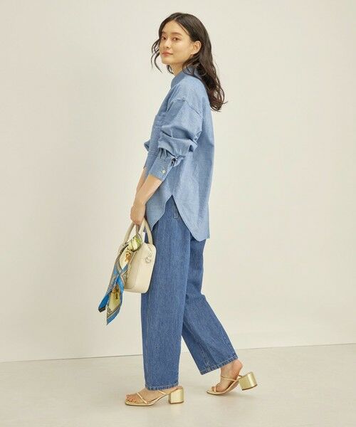 SHIPS / シップス シャツ・ブラウス | 〈洗濯機可能〉デニム ダブル ポケット シャツ◇ | 詳細21