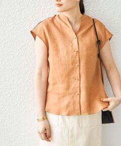 SHIPS / シップス シャツ・ブラウス | 〈手洗い可能〉テレデラン フレンチスリーブ ブラウス◇