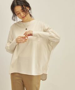 SHIPS / シップス カットソー | 【SHIPS別注】assiette:〈手洗い可能〉コットン ドルマン プルオーバー