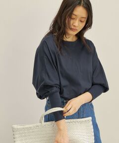 SHIPS / シップス カットソー | 【SHIPS別注】assiette:〈手洗い可能〉コットン ドルマン プルオーバー