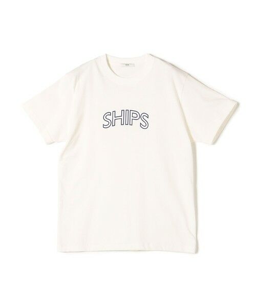 SHIPS / シップス Tシャツ | 【累計販売数7.5万枚突破!!】《一部追加予約》【WEB限定】 SHIPS ラウンド プリント ロゴ TEE | 詳細6