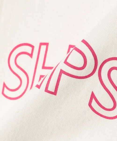 SHIPS for women / シップスウィメン Tシャツ | 【WEB限定】 SHIPS ラウンド プリント ロゴ TEE | 詳細23