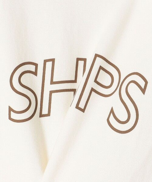 SHIPS for women / シップスウィメン Tシャツ | 《一部追加予約》* SHIPS ラウンド プリント ロゴ TEE◇ | 詳細16
