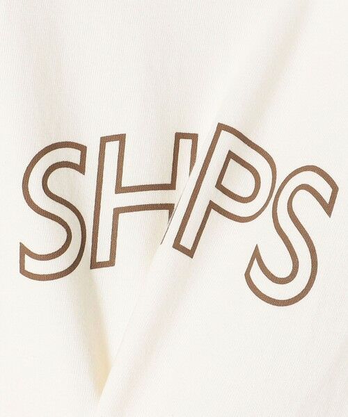 SHIPS for women / シップスウィメン Tシャツ | 【WEB限定】 SHIPS ラウンド プリント ロゴ TEE | 詳細25